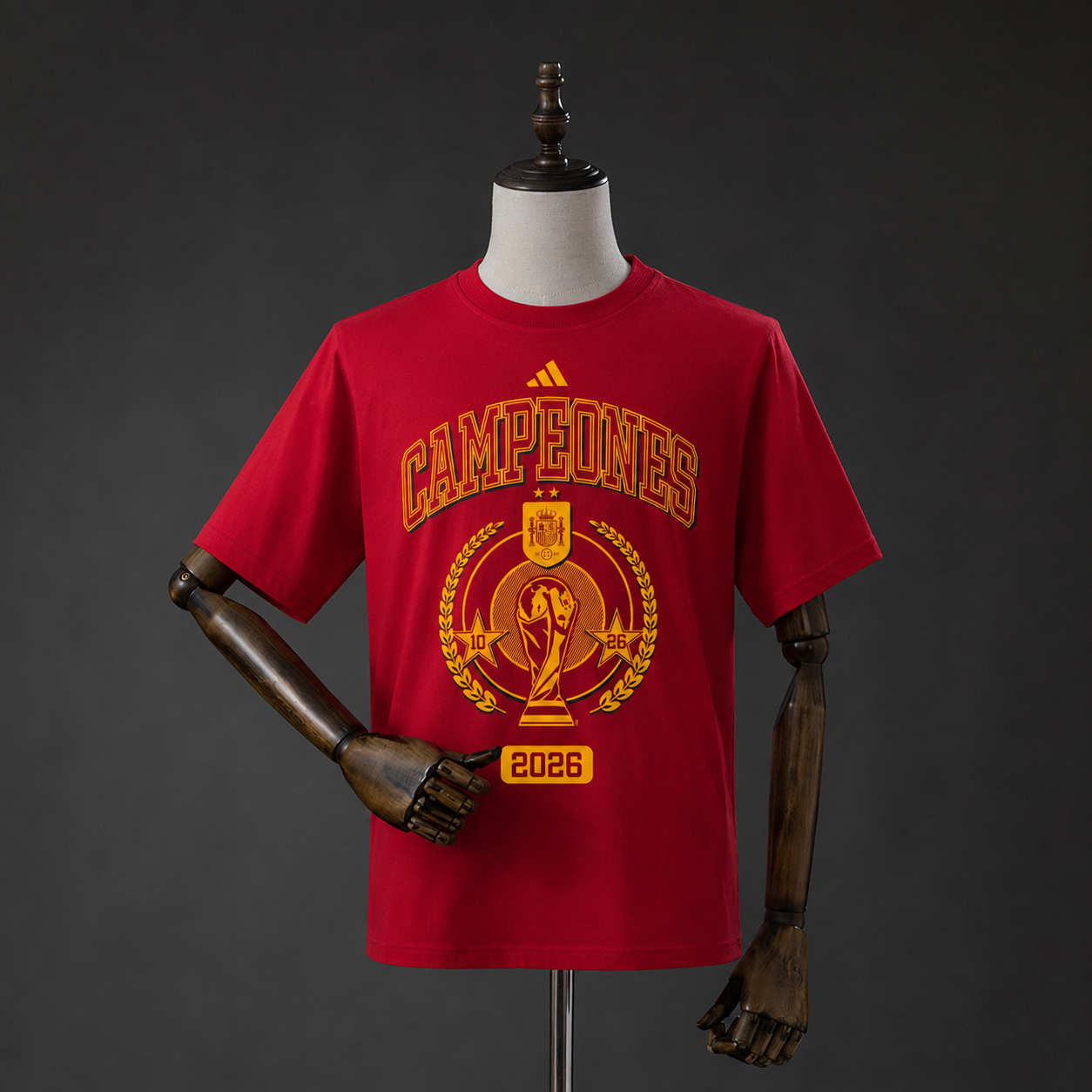 Maillot CHAMPIONS Espagne 2026 Coupe du Monde