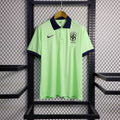 Maillot Brésil Vert Claire POLO 2022/2023 Version Fan