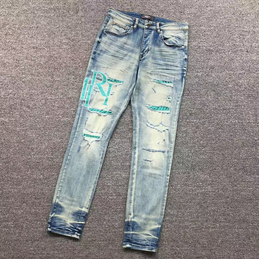 Jean AMIRI 100 % coton – Denim premium coupe streetwear