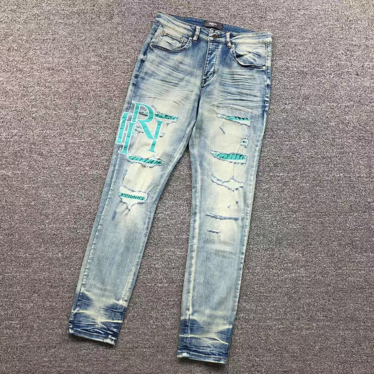 Jean AMIRI 100 % coton – Denim premium coupe streetwear