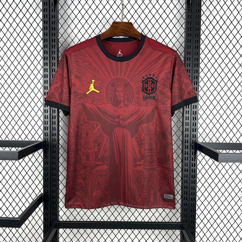 Maillot Brésil Concept Rouge 2025/2026