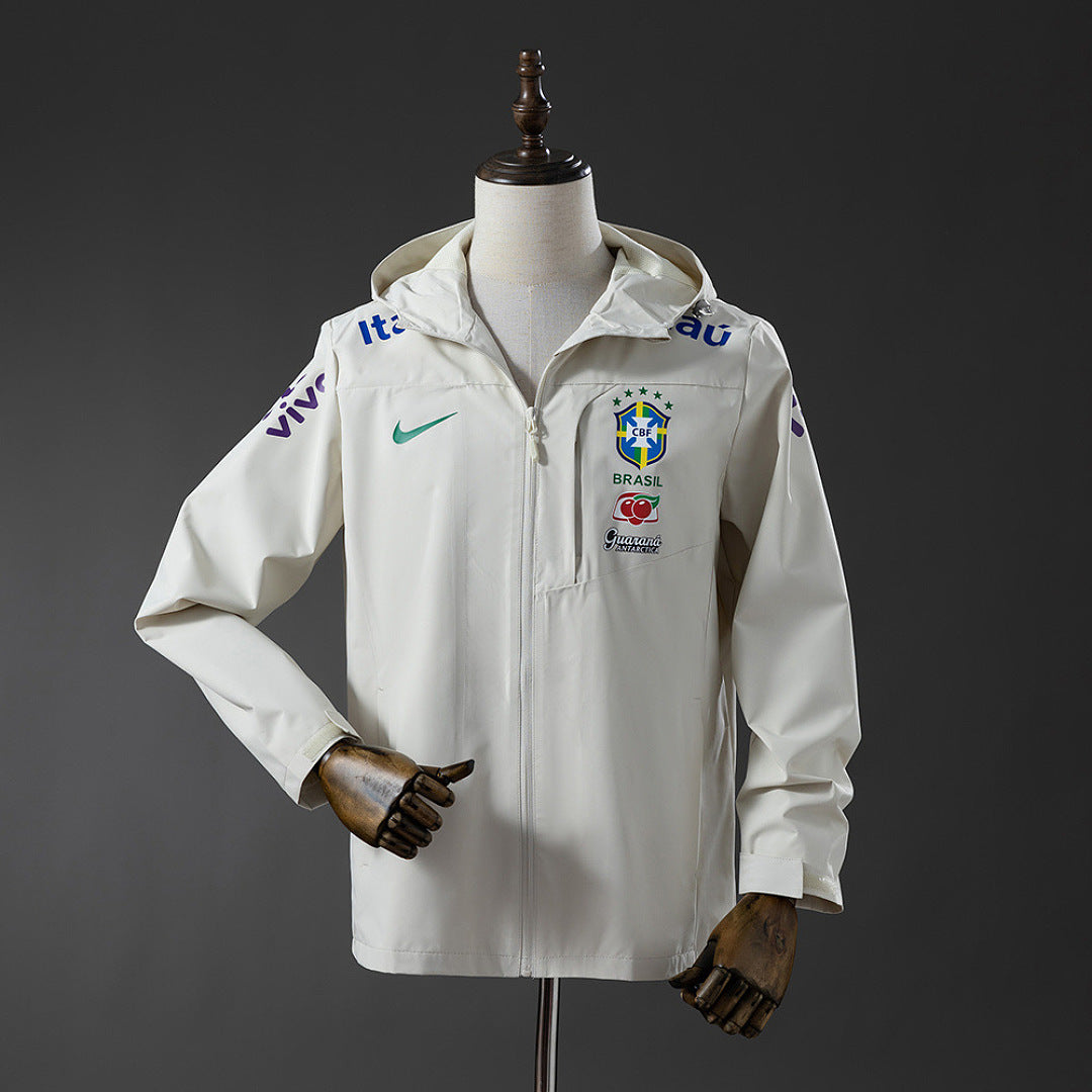 Windbreaker Brésil 2026 Beige