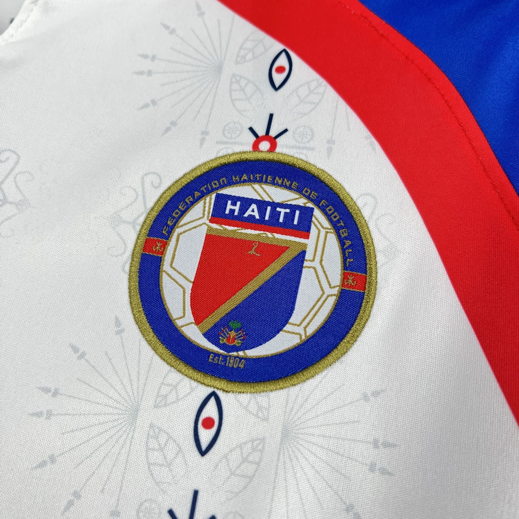 Maillot Haiti 2026 Blanc Third Coupe du Monde NOUVEAU