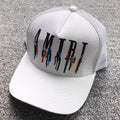 Casquette AMlRI Blanche Réglable | Unisexe | Taille Ajustable