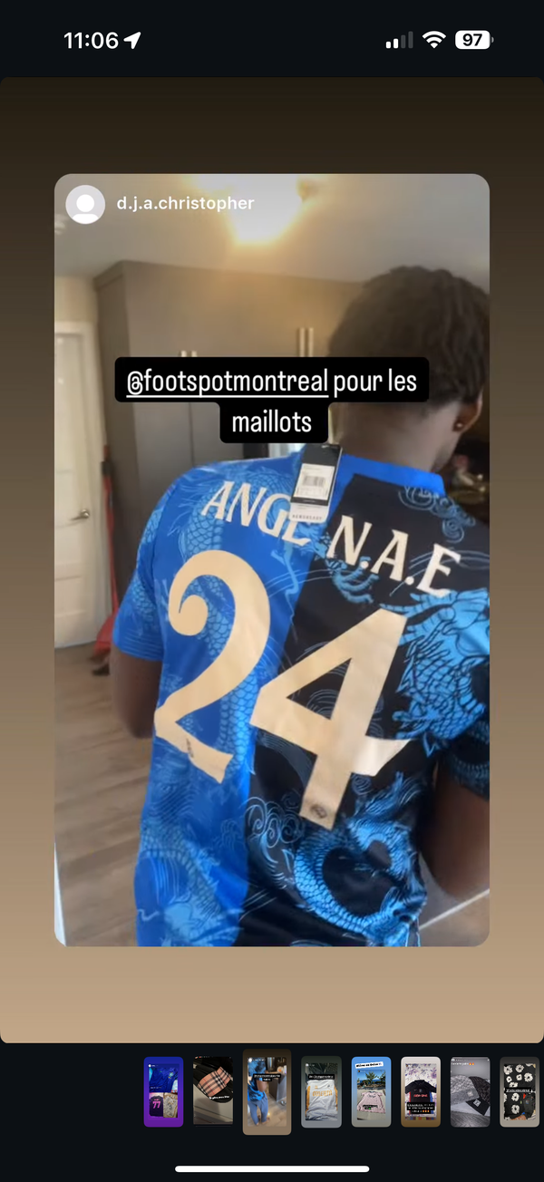 Ange N. — Trikot REAL MADRID