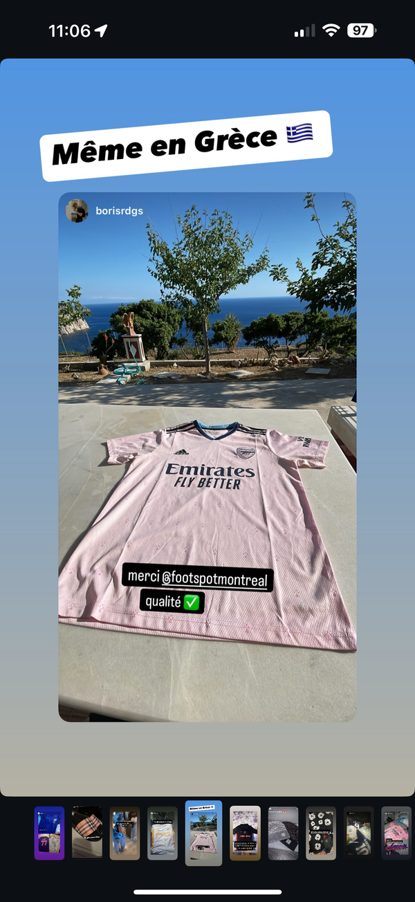 Antoine L. — Arsenal-Trikot