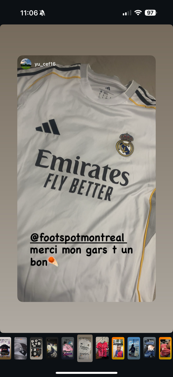Mohamed D. — Real-Madrid-Trikot