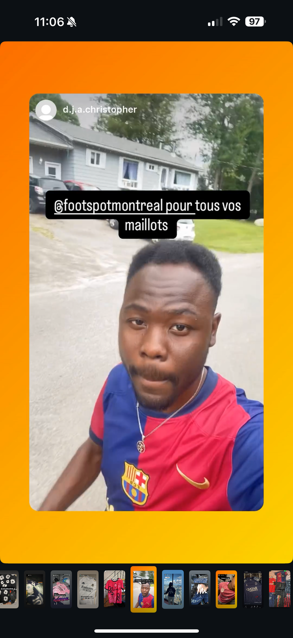 Christopher D. — FC Barcelona Trikot + Beflockung