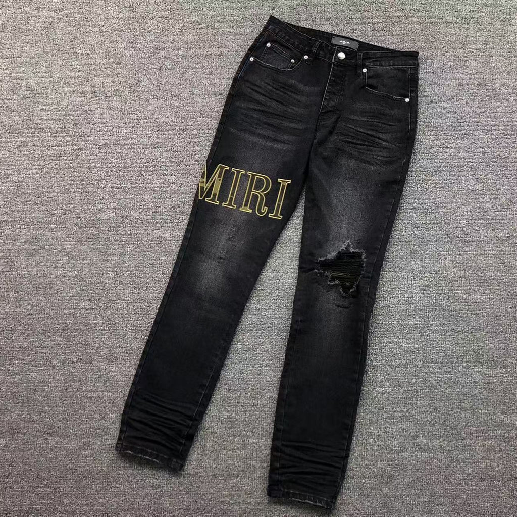 Jean AMIRI 100 % coton – Denim premium coupe streetwear