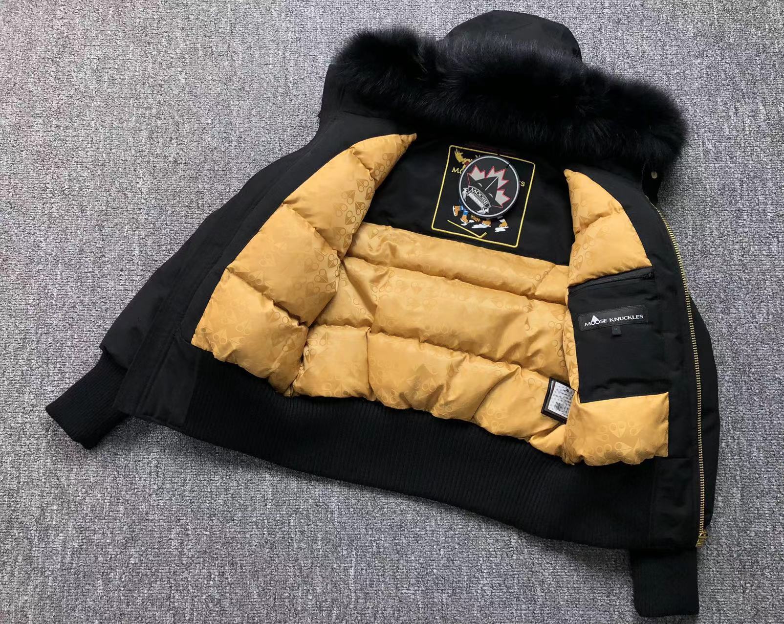 Manteau Moose pour FEMME - Noir