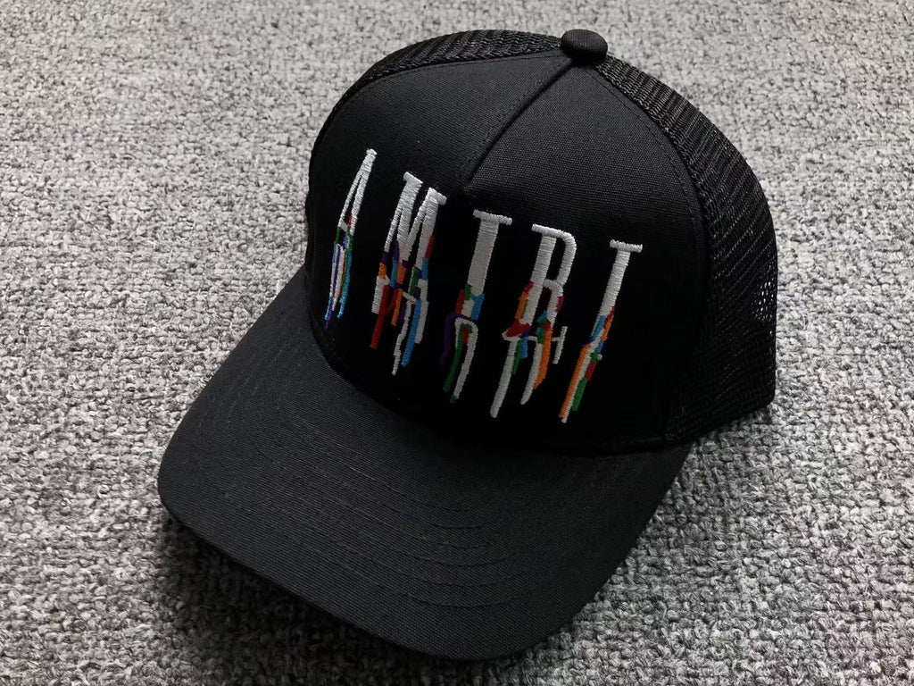 Casquette AMlRI Noire Réglable | Unisexe | Taille Ajustable