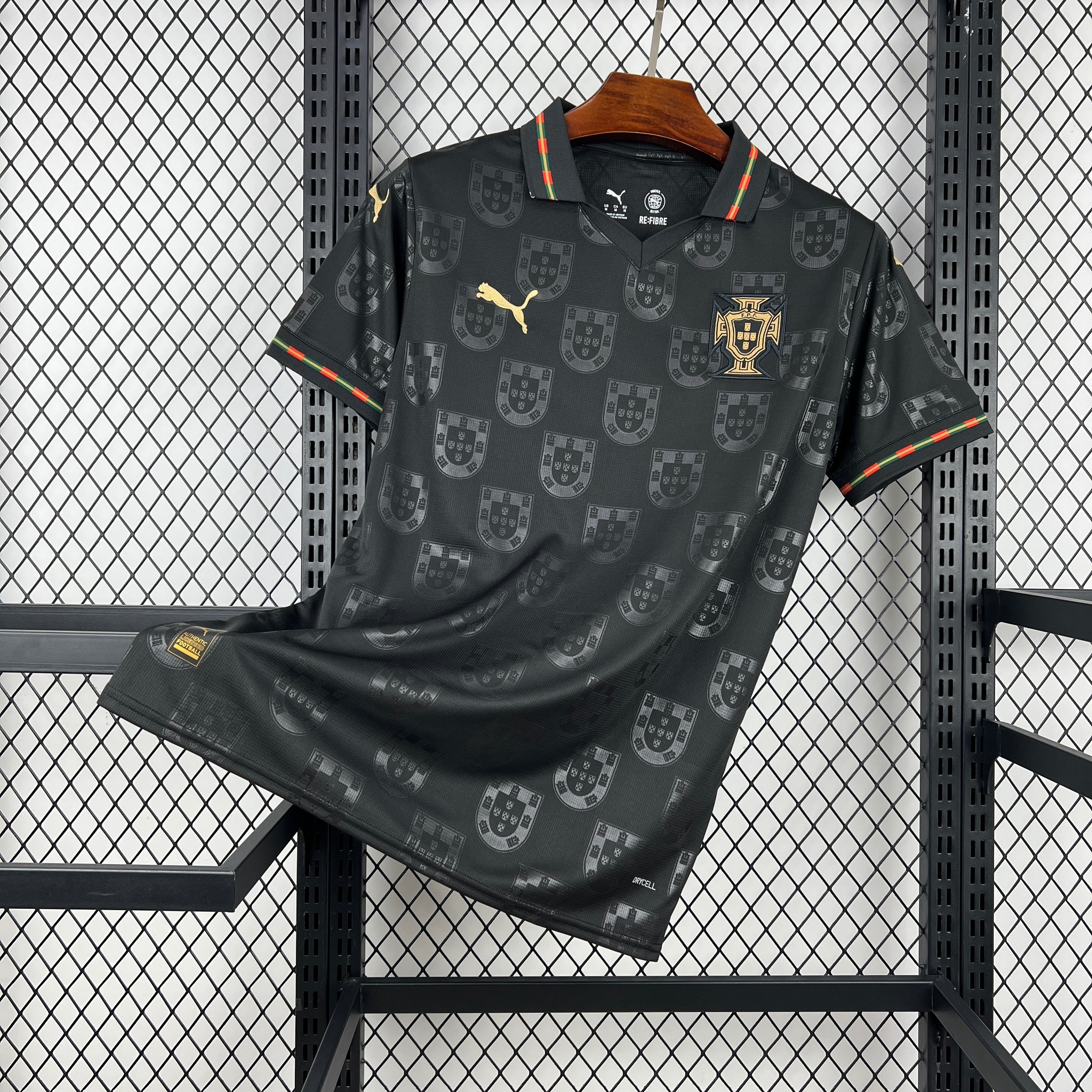 Maillot Portugal 2026 Black Kit Fans