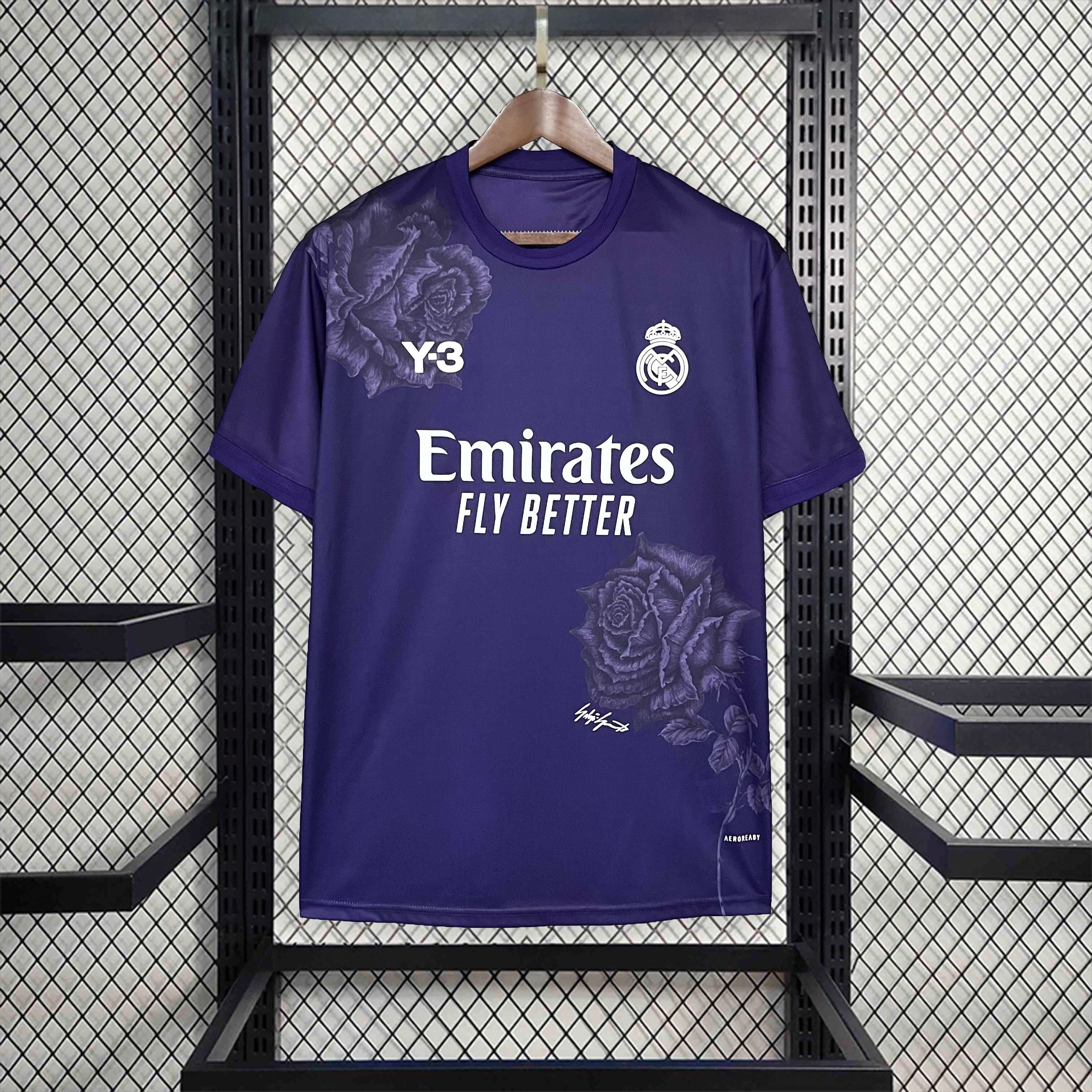 Maillot Real Madrid Fans Home Y-3 Mauve 2024/2025