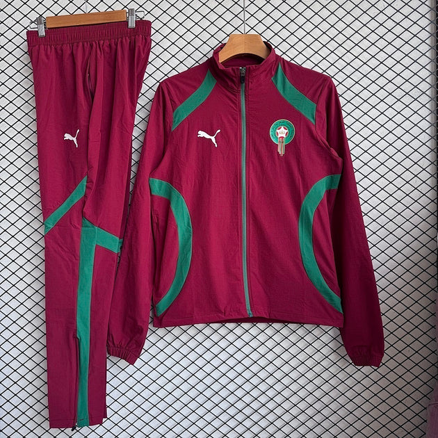 Morocco Tracksuit 2026 World Cup – FootSpotMTL