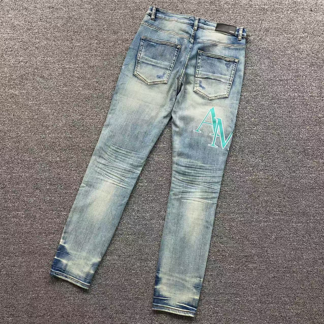 Jean AMIRI 100 % coton – Denim premium coupe streetwear