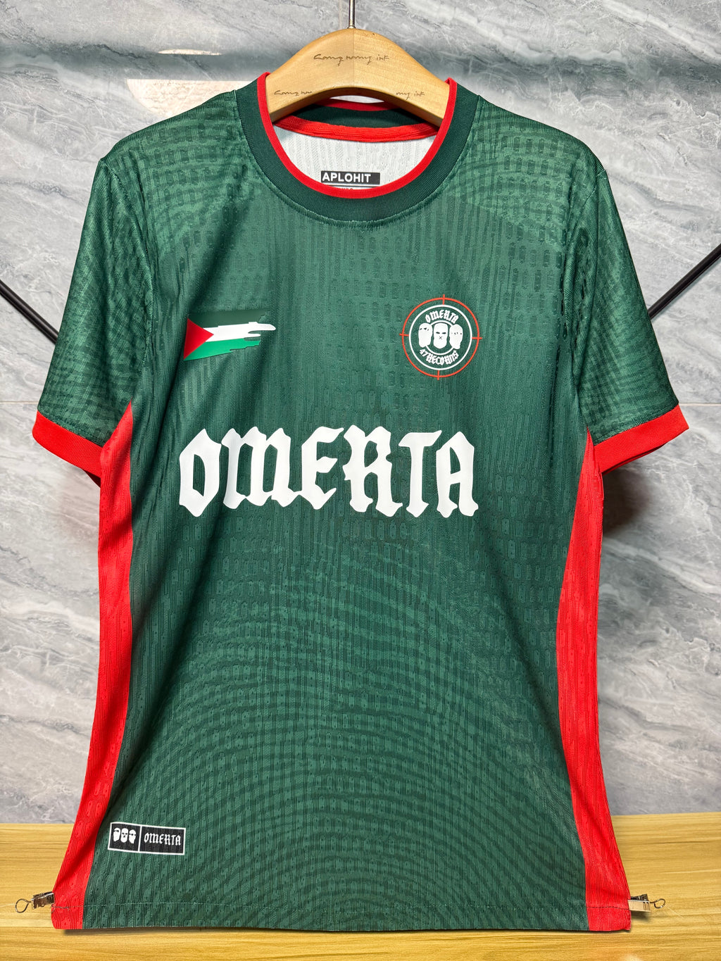 Maillot Omerta 47 Version Player 2026 Vert