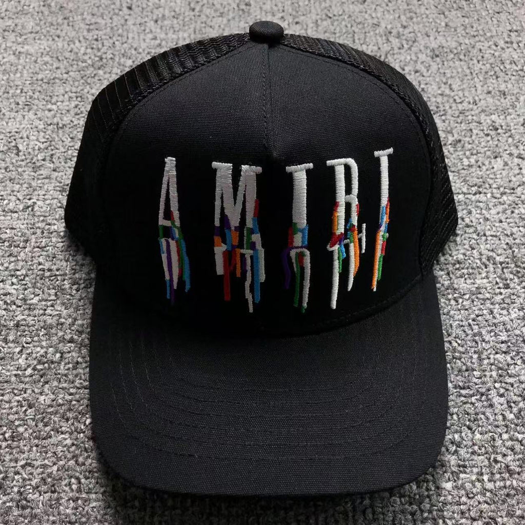 Casquette AMlRI Noire Réglable | Unisexe | Taille Ajustable