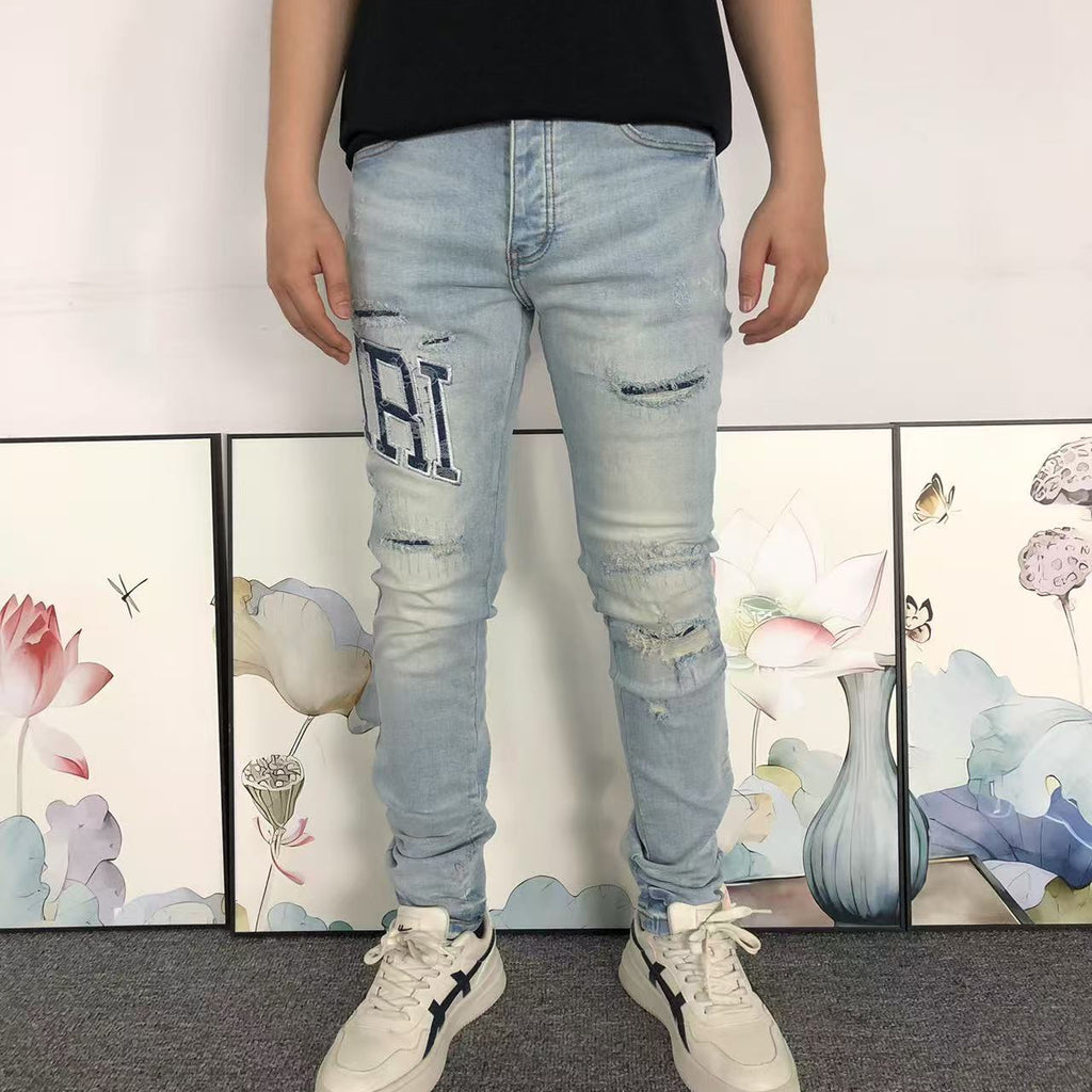 Jean AMIRI 100 % coton – Denim premium coupe streetwear