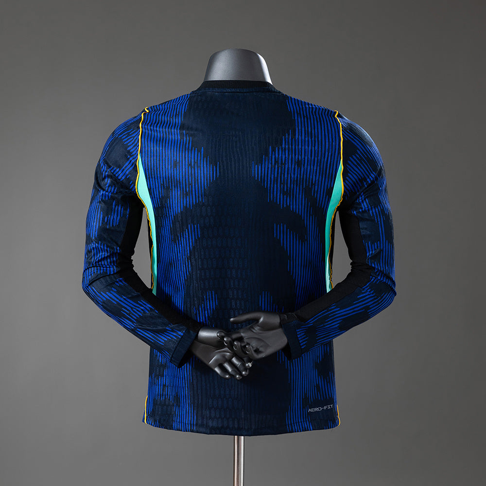 Maillot Brésil Manche Longue Coupe du Monde 2026 Version Player AWAY