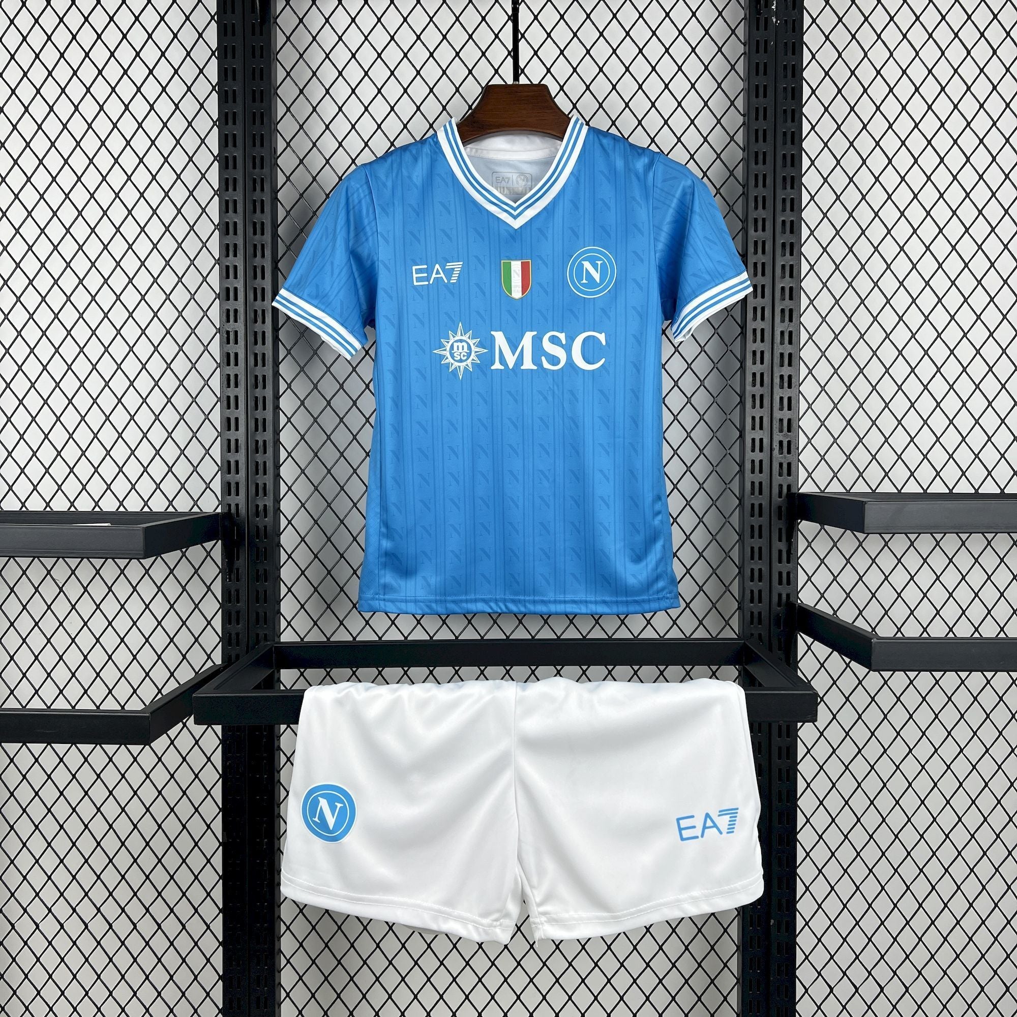 Maillot Napoli 2026 Version Fans (ENFANTS) + Shorts