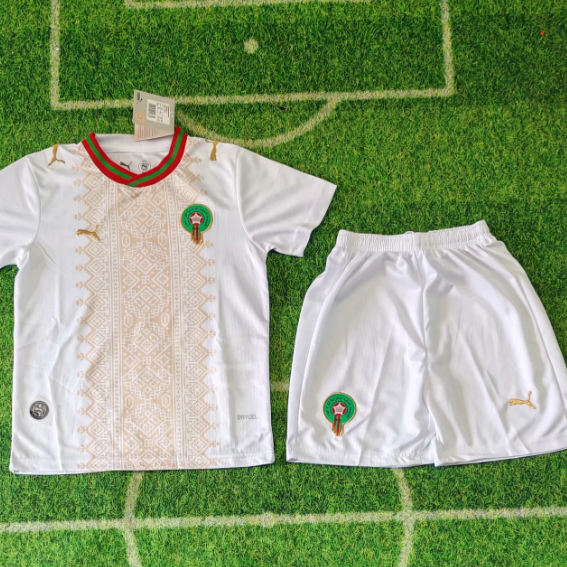 Maillot Maroc 2026/2027 Version Fans (ENFANTS) + Shorts