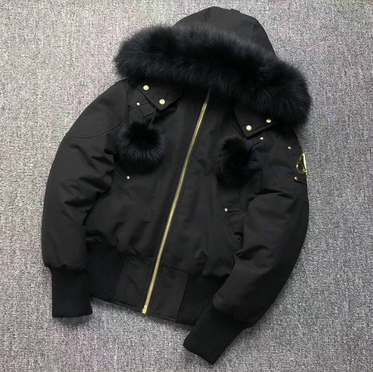 Manteau Moose pour FEMME - Noir