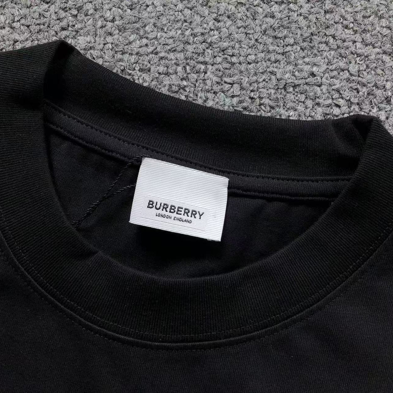 T-Shirt DESIGNER en cotton - Noir