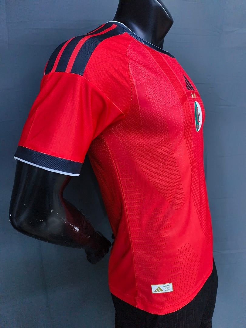Maillot Algérie 2026 Version Player Rouge