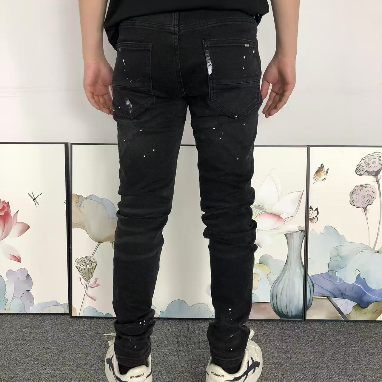 Jean AMIRI 100 % coton – Denim premium coupe streetwear