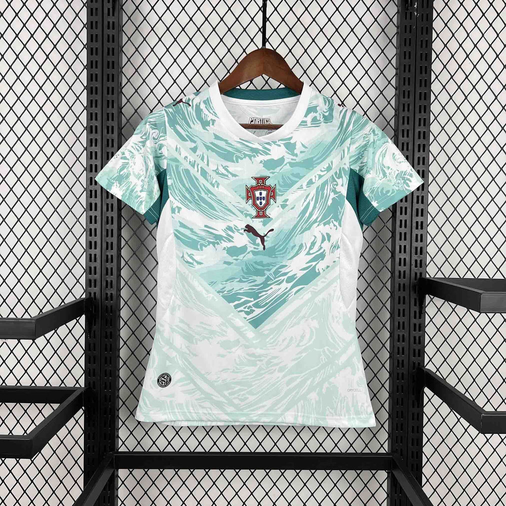Maillot Portugal Rouge 2026 Coupe du Monde pour FEMME