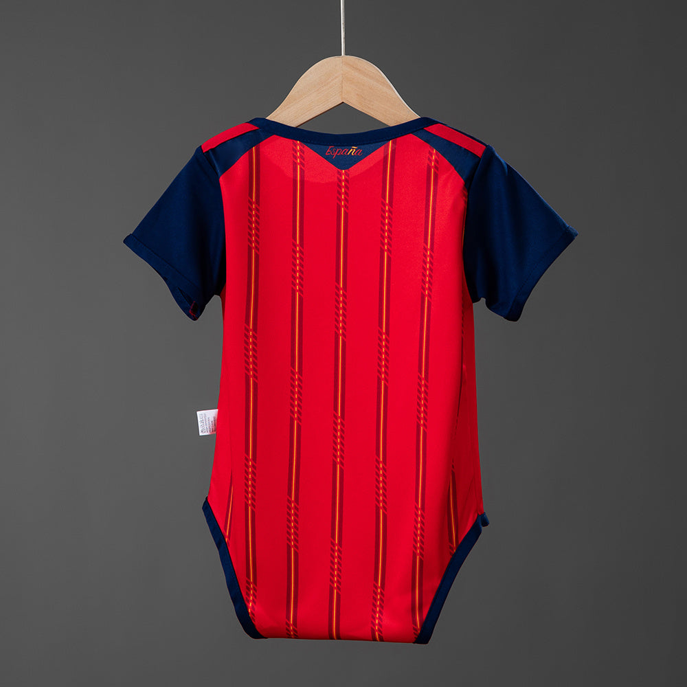 Maillot Espagne Home 2026/2027 Coupe du Monde pour bébé