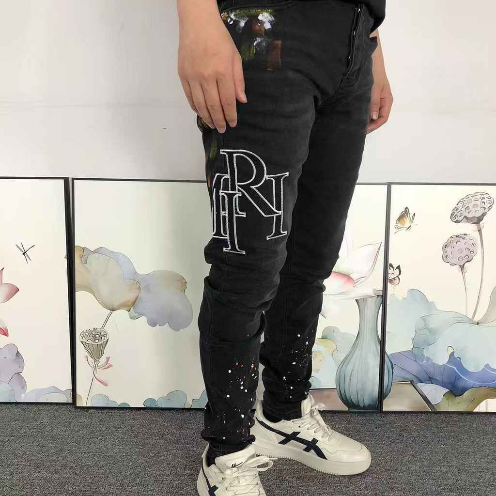 Jean AMIRI 100 % coton – Denim premium coupe streetwear