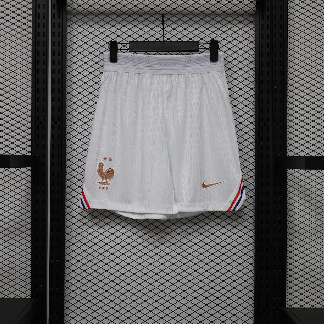 Short France 2026 Home Version Player Blanc