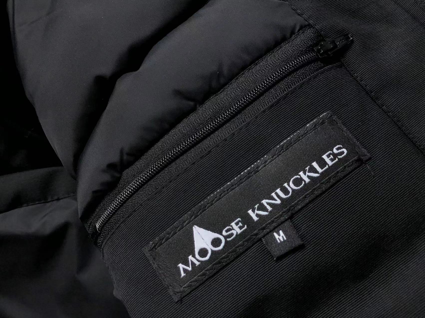 Manteau Moose pour HOMME - Noir/Argent