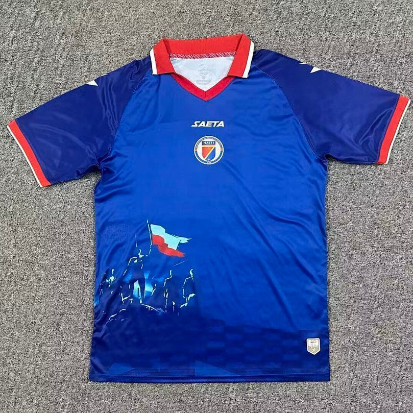Maillot Haiti 2026/2027 Coupe du Monde EXCLUSIVITÉ  BLEU!!